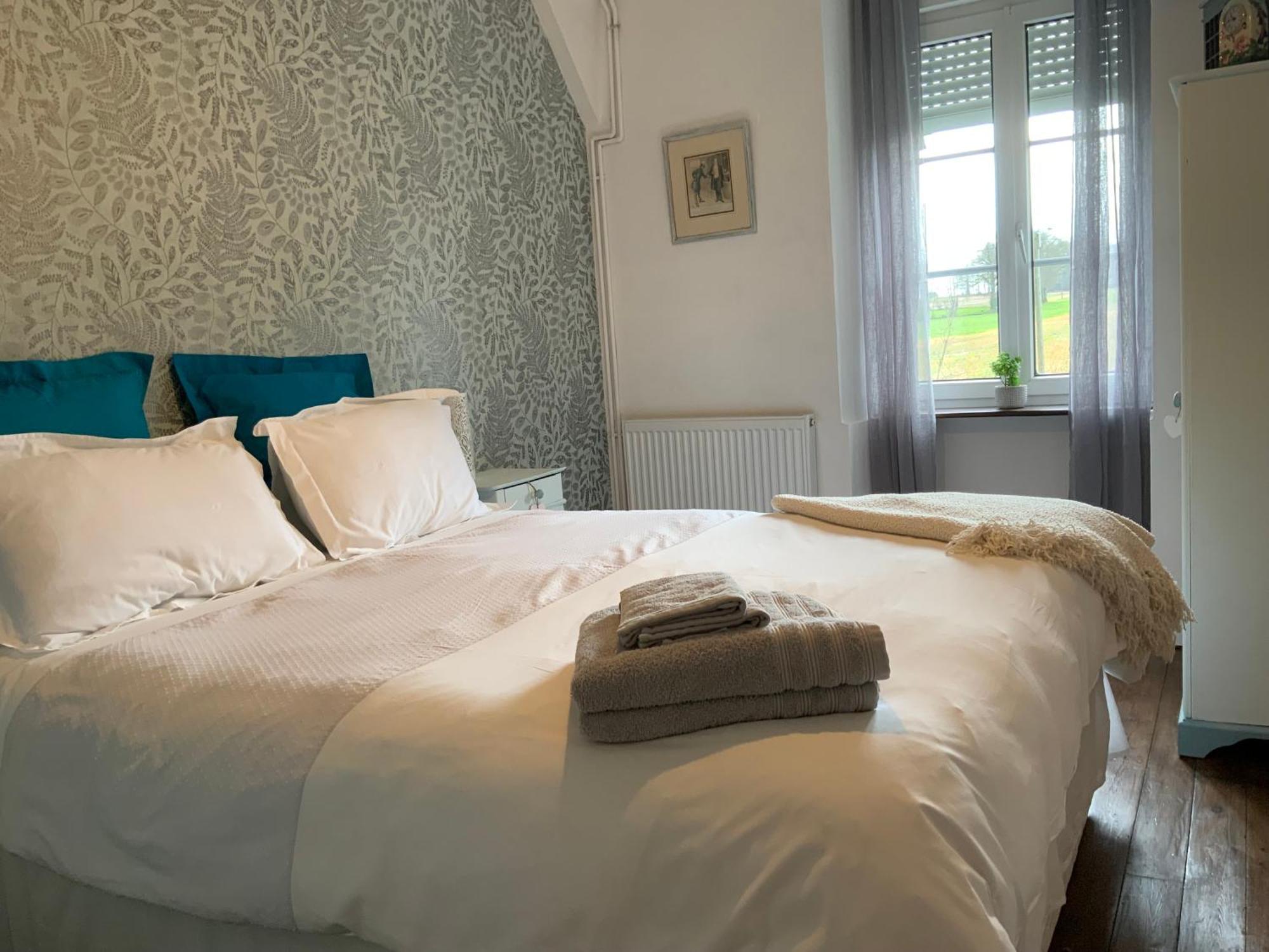 Welcoming And Peaceful Bed And Breakfast Fougerolles-du-Plessis Kültér fotó